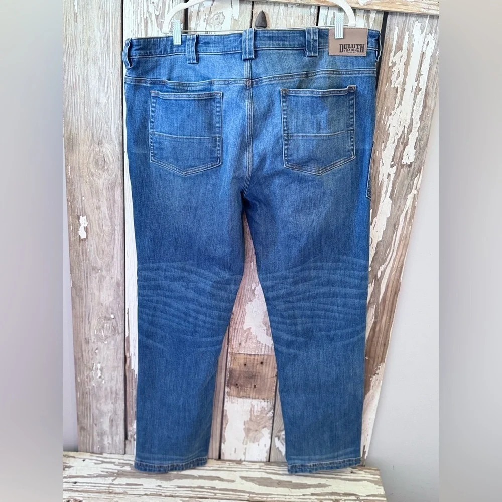 Duluth Trading Co. Ballroom Double Flex Jeans 42x32 Mens